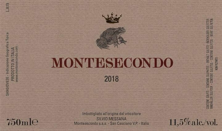 Montesecondo Sangiovese IGT Toscana 2019