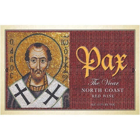 Pax Mahl The Vicar North Coast Red Wine 2017