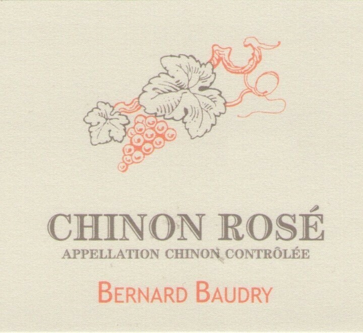 Bernard Baudry Chinon Rose' 2021