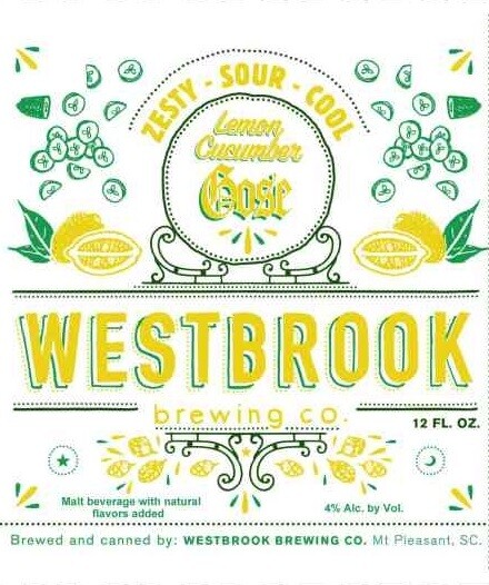 Westbrook Lemon Cucumber Gose 6pk