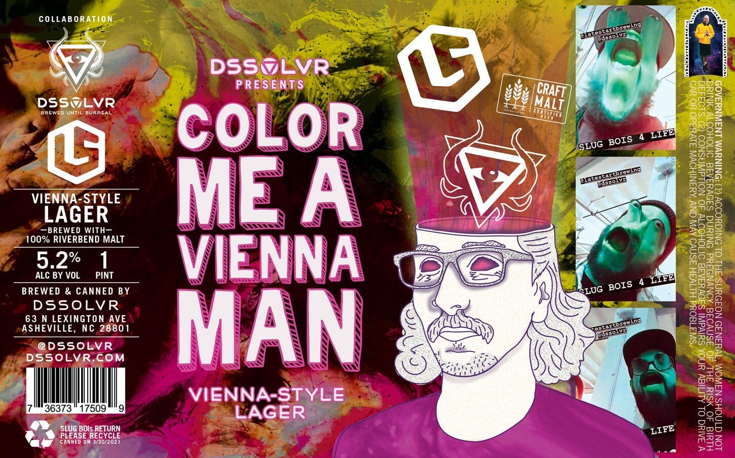 DSSOLVR Color me a Vienna Man Lager 4pk