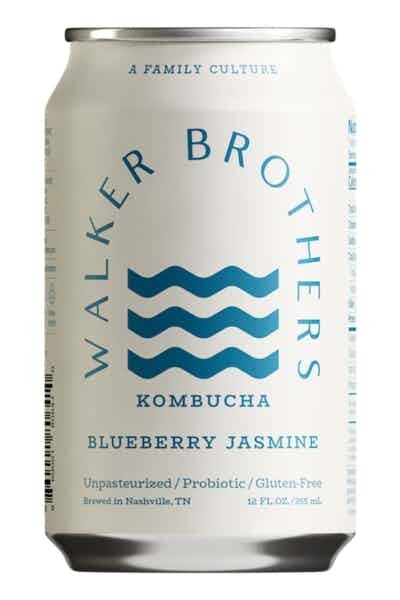 Walker Brothers N/A Blueberry Jasmine Kombucha