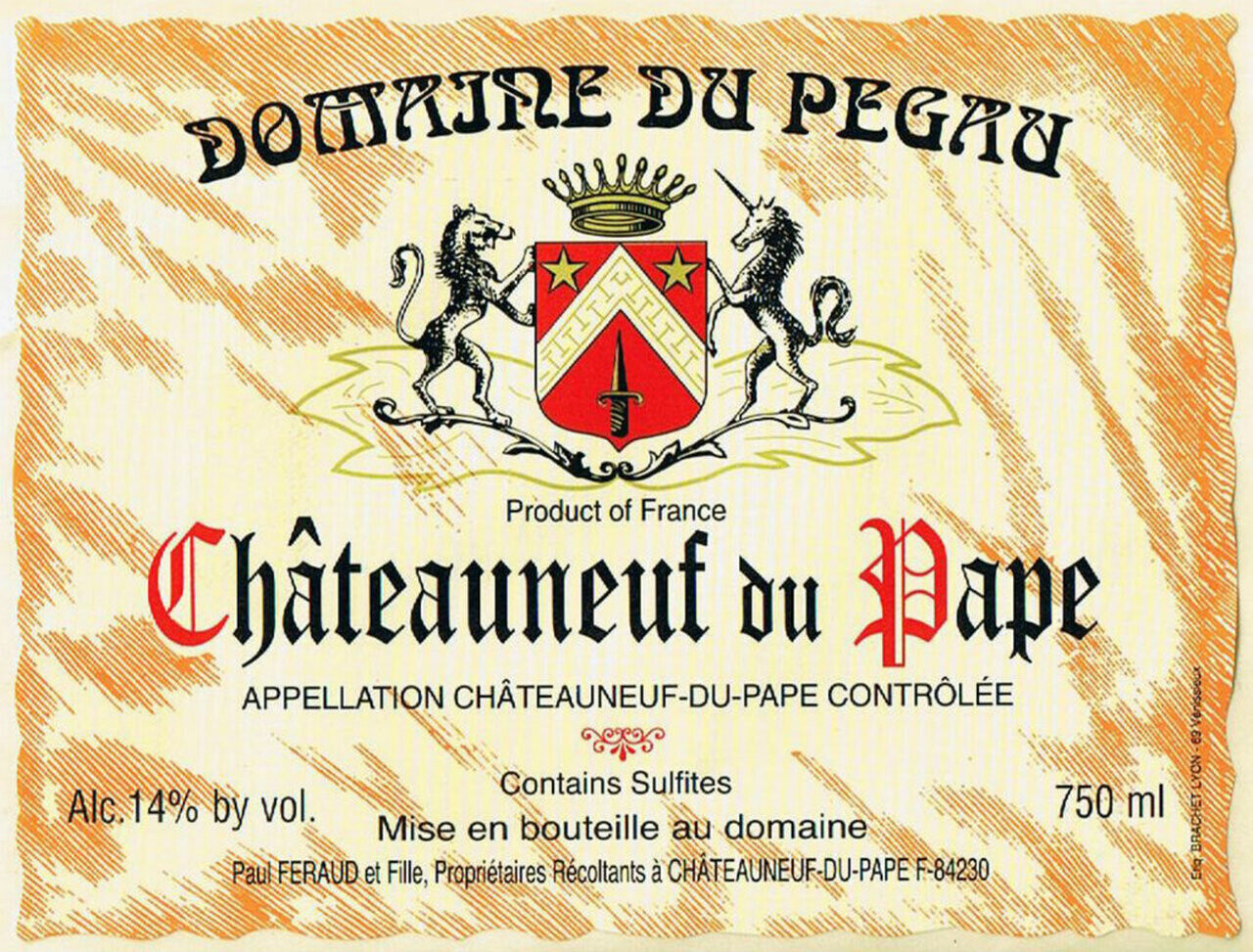 Domaine du Pegau Châteauneuf du Pape Cuvee Réservée 2018