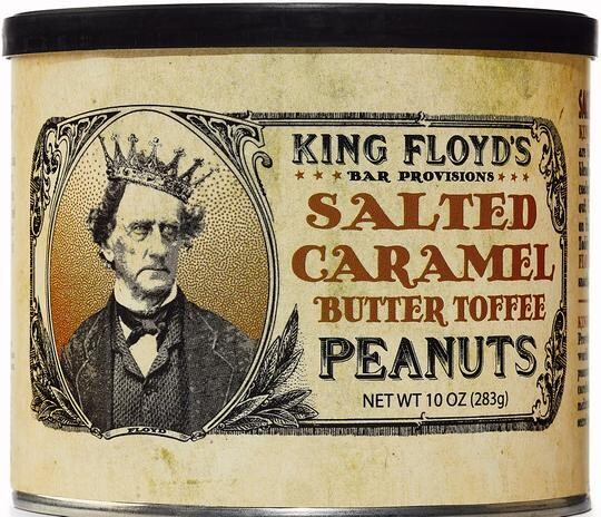 King Floyd's Salted Caramel Butter Toffee Peanuts