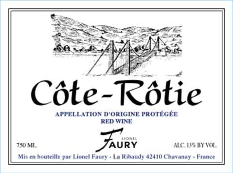 Domaine Lionel Faury 2019 Côte-Rôtie