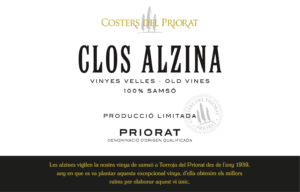 Costers del Priorat 2018 Clos Alzina