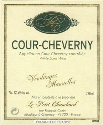 Francois CAZIN 2020 Cour-Cheverny Cuvée Renaissance