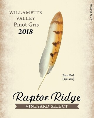 Raptor Ridge 2020 Pinot Gris