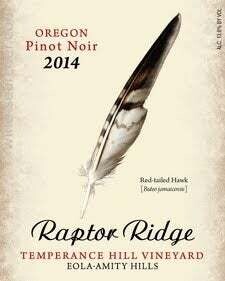 Raptor Ridge 2018 Eola-Amity Hills Temperance Hill Pinot Noir