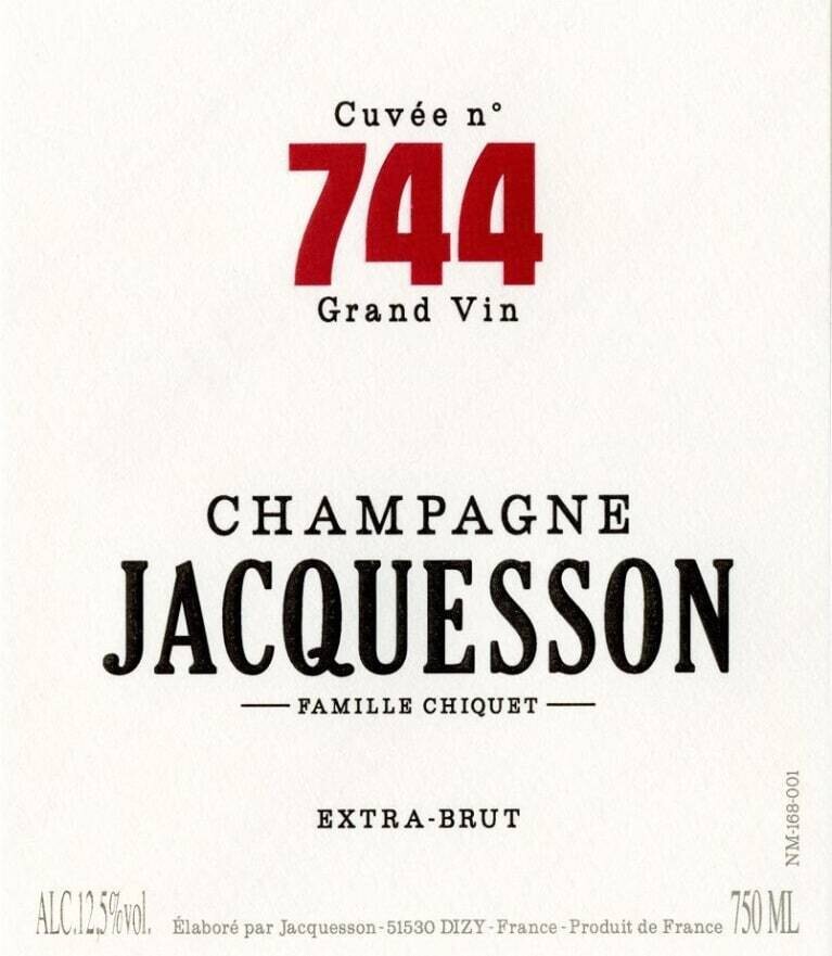 Jacquesson "Cuvee 744" Extra Brut Champagne