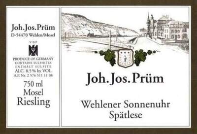 Joh Jos Prum 2020 Wehlener Sonnenuhr Riesling Spätlese