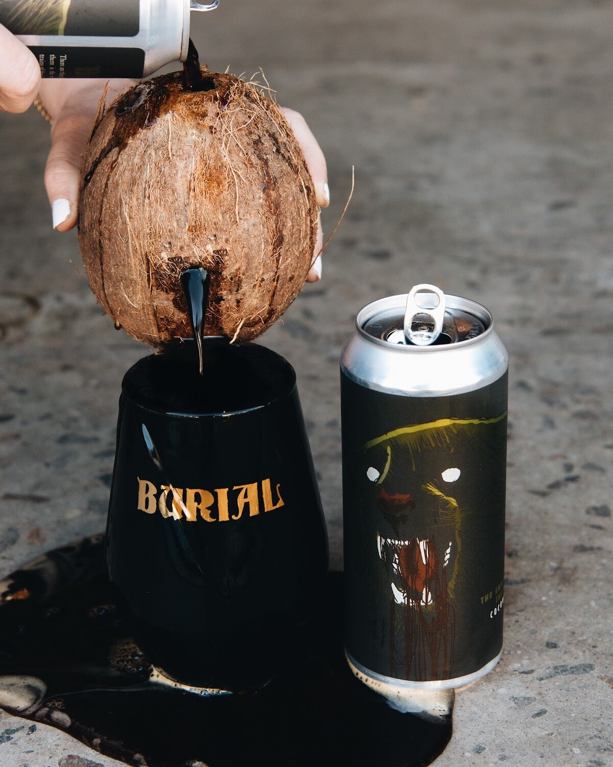 Burial The End Comes Before the Beginning Coconut Porter