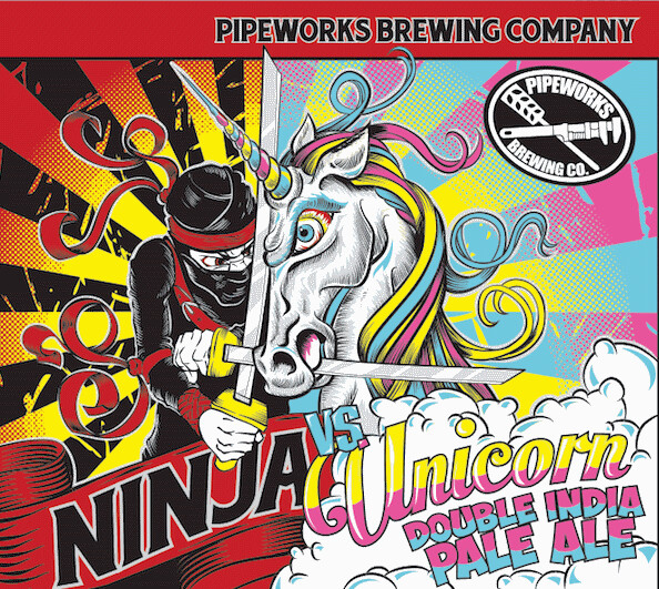 Pipeworks Ninja vs. Unicorn IPA
