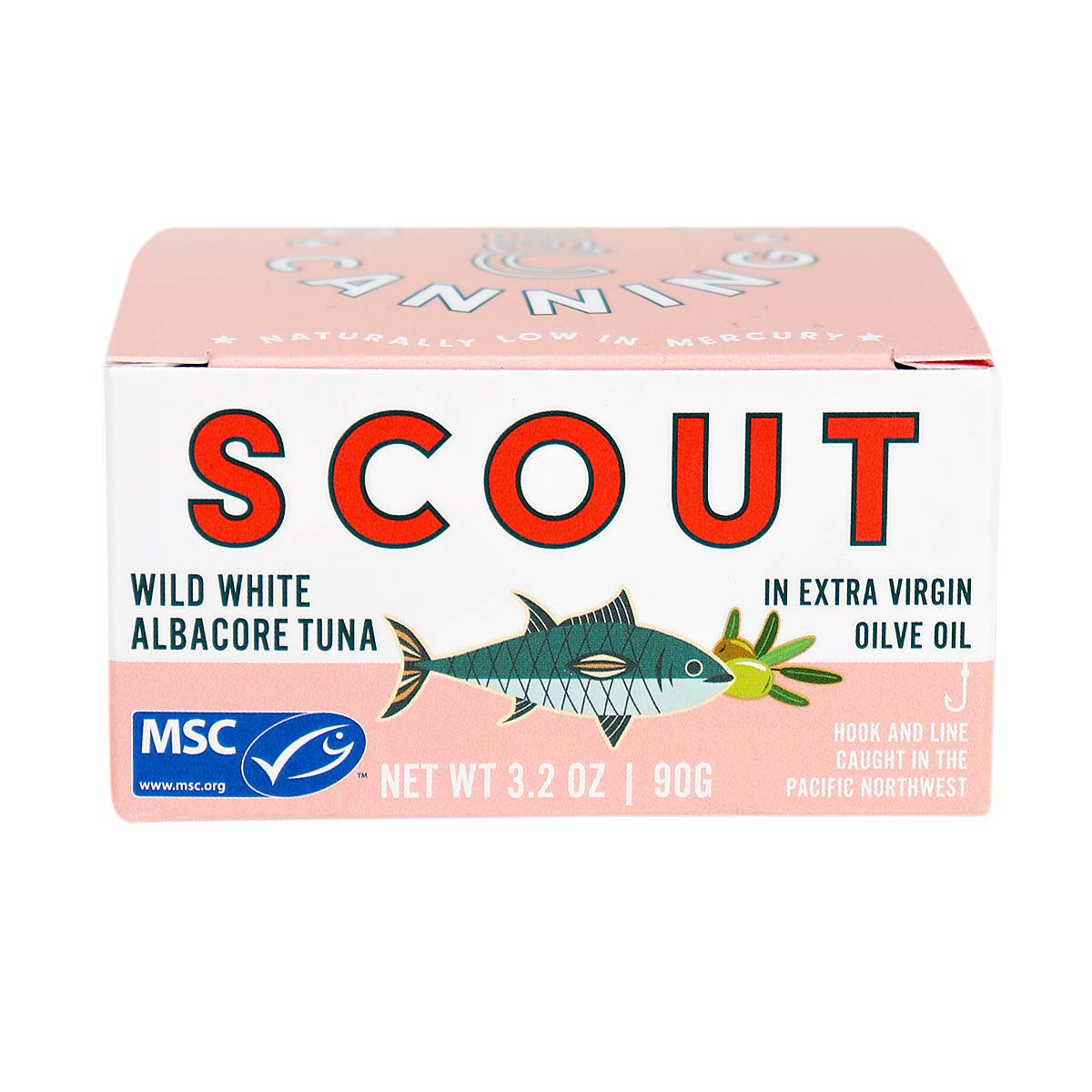 Scout Canning Wild White Albacore Tuna