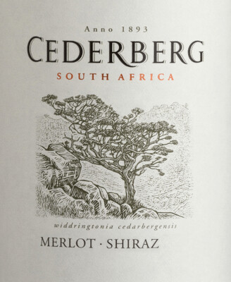Cederberg 2018 Merlot - Shiraz Blend