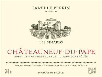 Famille Perrin 2018 Les SInards Chateauneuf du Pape