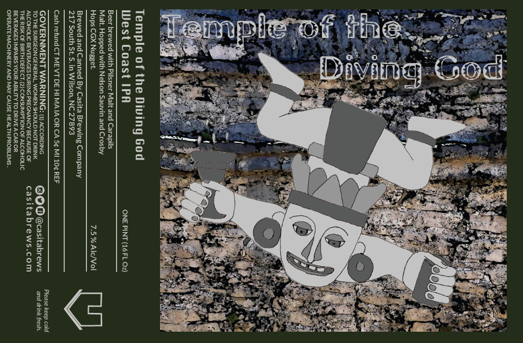 Casita Temple of the Diving God IPA