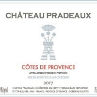 Chateau Pradeaux 2021 Cotes de Provence Rose'