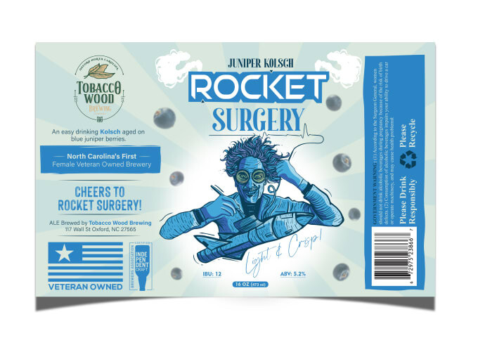 Tobacco Wood Rocket Surgery Juniper Kolsch