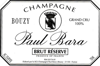Paul Bara "Réserve" Brut Grand Cru Champagne NV
