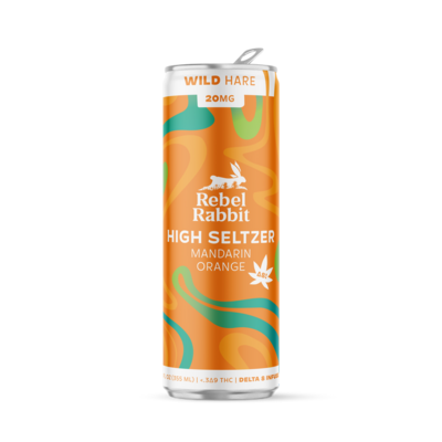 Rebel Rabbit Mandarin Orange High Seltzer