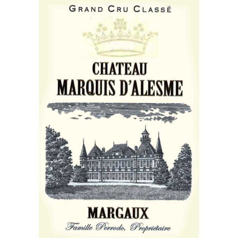Chateau Marquis d’Alesme Becker, Margaux, 3rd Cru Classe 2018
