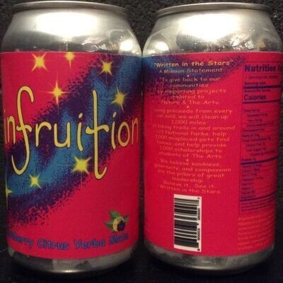 Seven Sisters Infruition Blueberry Citrus Sparkling Yerba Mate