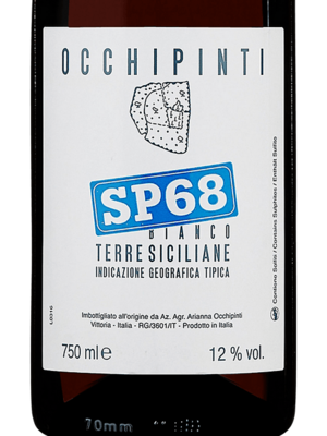Occhipinti 2021 IGT Terre Siciliane Bianco "SP68"