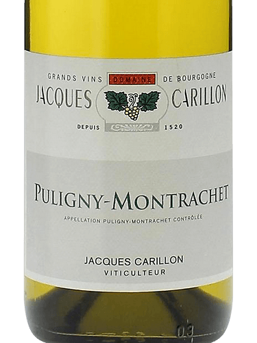 Domaine Jacques Carillon Puligny Montrachet 2020