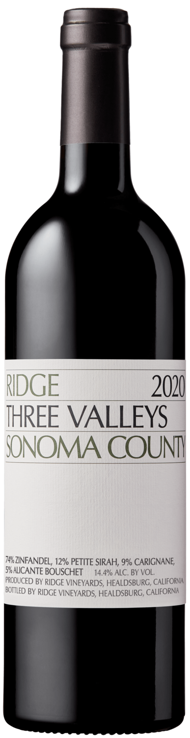 Ridge Vineyards Three Valleys 2020