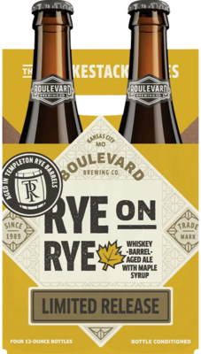 Boulevard Rye on Rye Barrel Aged Ale