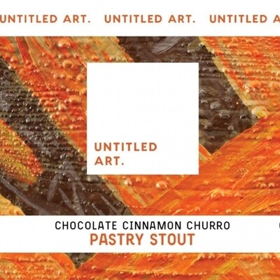 Untitled Art Chocolate Cinnamon Churro Pastry Stout