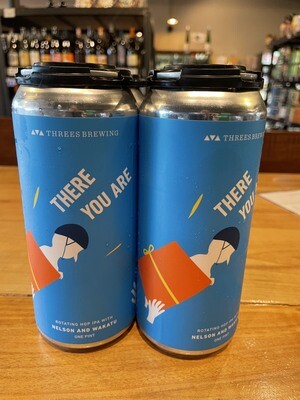 Threes Brewing "There You Are" IPA