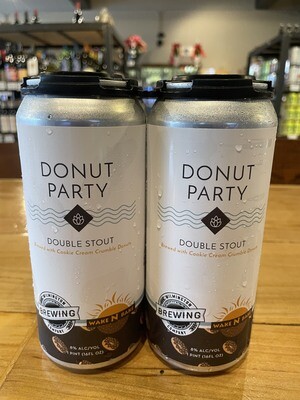 Wilmington Donut Party Stout w/ Cookie and Cream Donuts