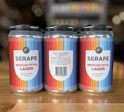 Fatty's Serape Mexican Style Lager