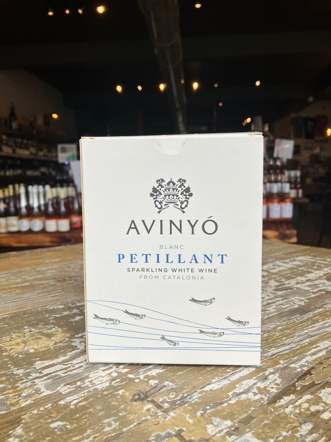 Avinyo Blanc Petillant Cans 4-pack, name: 4-pack 250 ml Cans