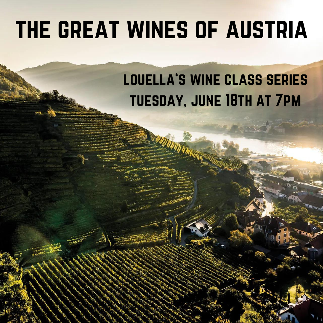 Wine Class Ticket - The Great Wines of Austria