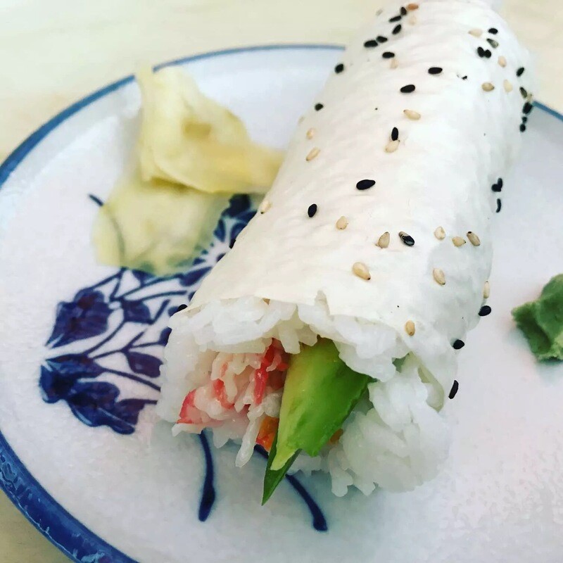 Baked crab Roll