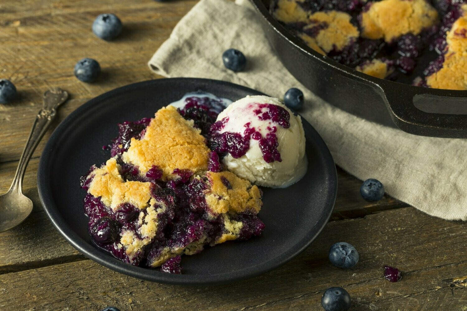 Blueberry Cobbler Jar Candle (Small)