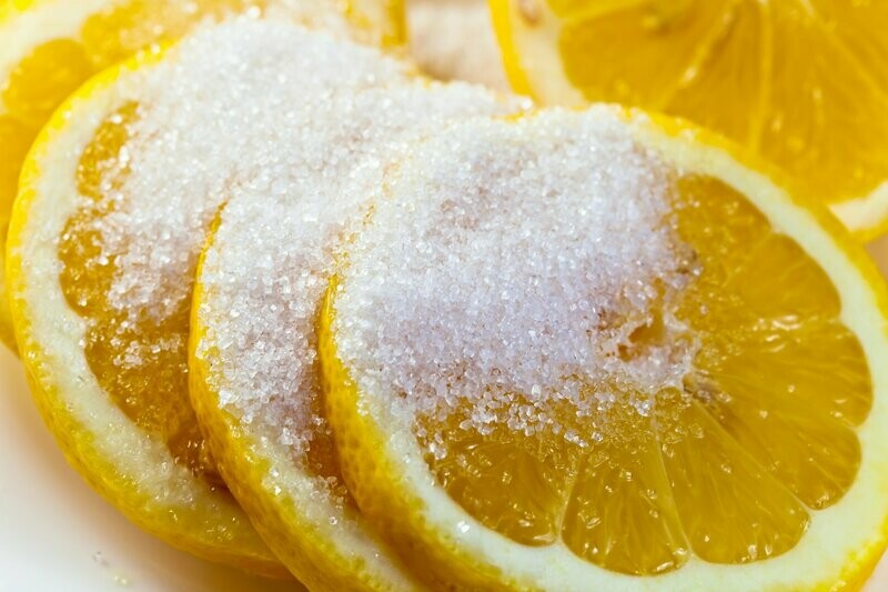 Sugared Lemon Jar Candle (Large)