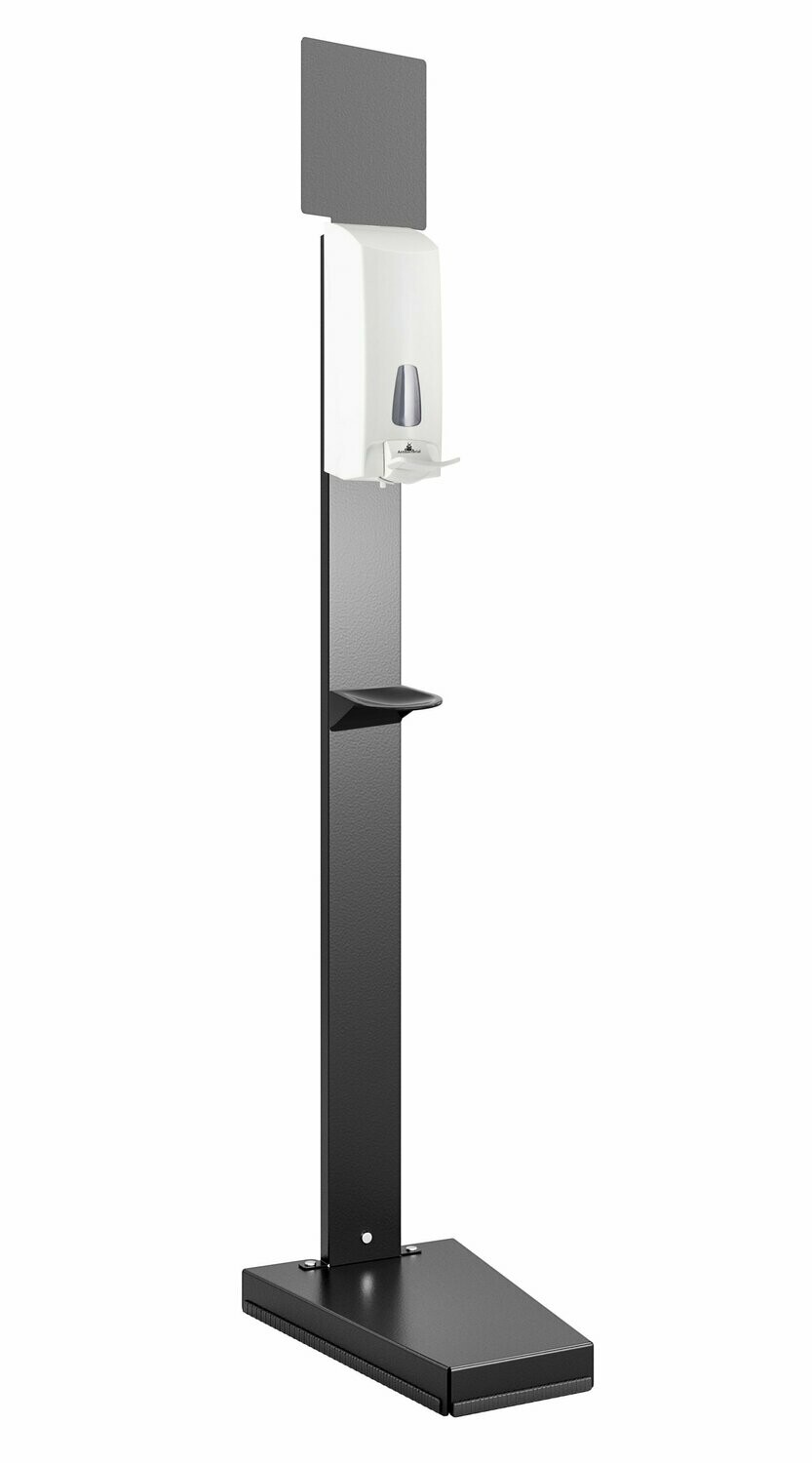 Spendersäule mit Armhebelspender