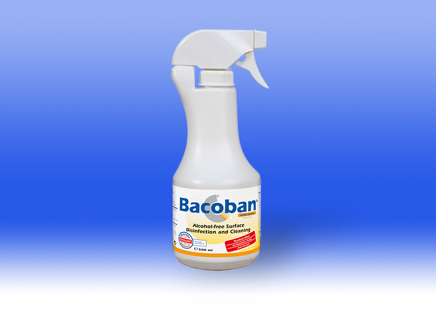Bacoban Anti-microbial Spray 500ml (1 x 500ml Bottle) Bacoban Anti-microbial Spray 500ml (1 x 500ml Bottle)