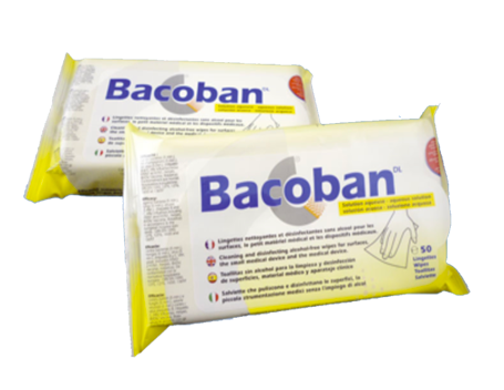 Bacoban Wipes (25 sheets - Case of 50) Bacoban Wipes (25 sheets - Case of 50)