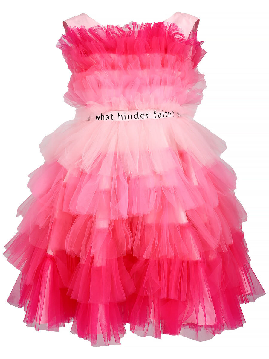 Платье бэби "Розовый градиент"