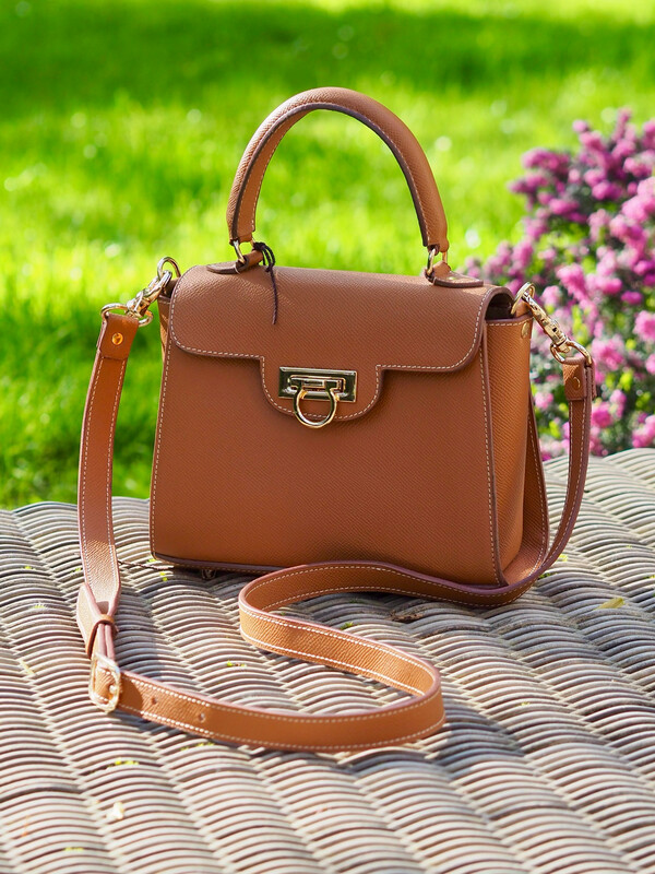 Sac petit Charlotte camel