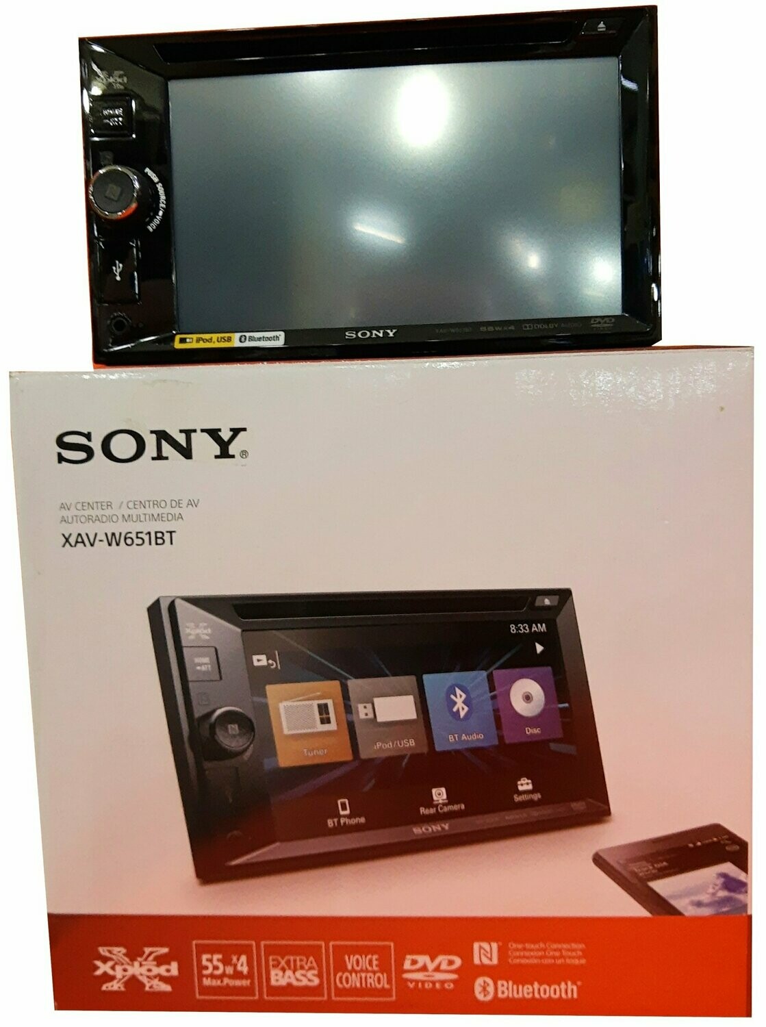 Sony XM-N502 Amplificador Estéreo de 2 Canales para Coche 500W