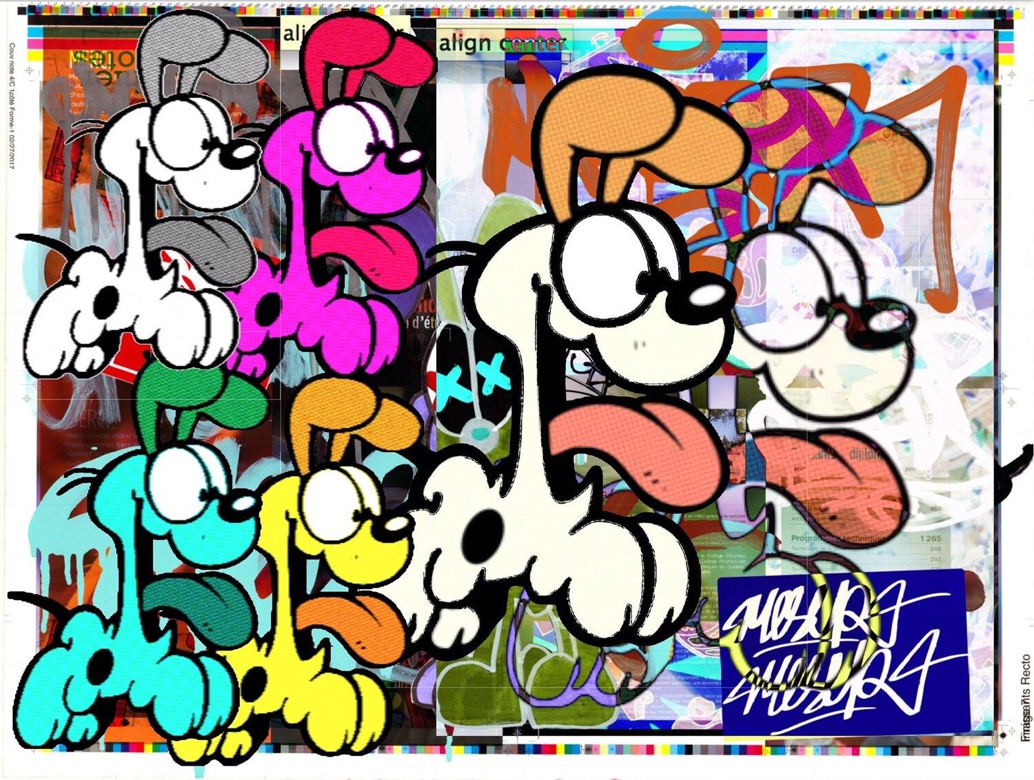 ODDIE Template Print By MESER