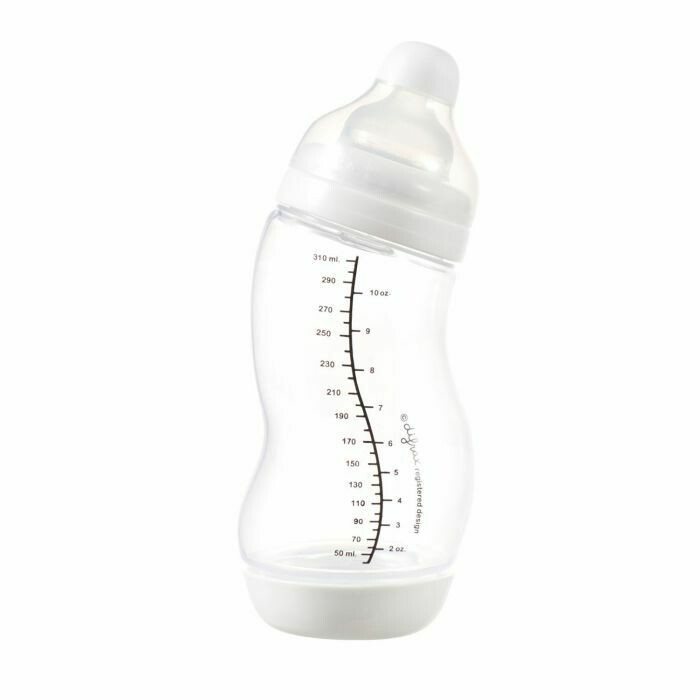 Difrax S-fles Wide 310 ml - Wit