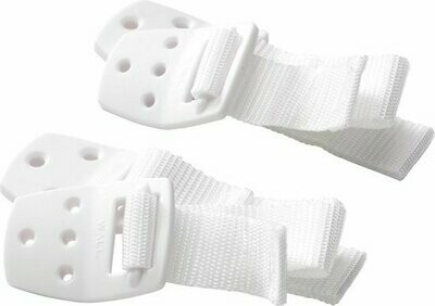Meubel/TV straps kunststof  2 stuks - wit