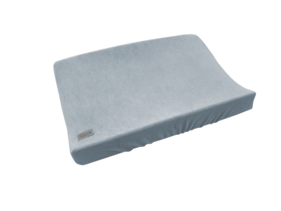 Bamboom waskussenhoes - grijs blauw